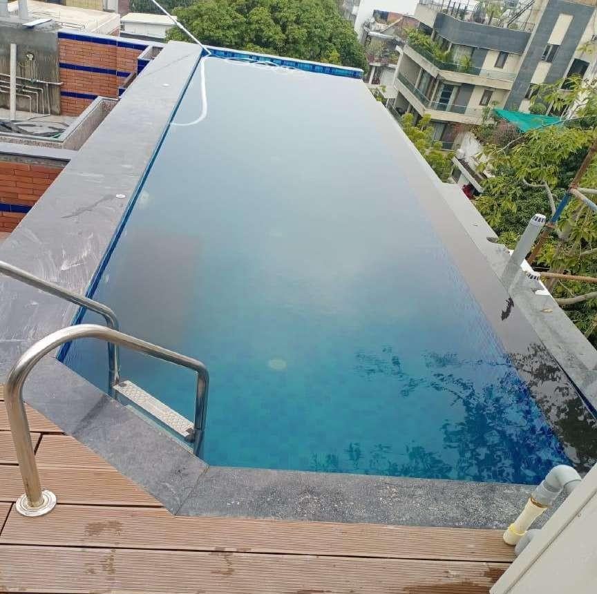 Suri Residence, New Delhi — swimming pool built by Ederra Infra